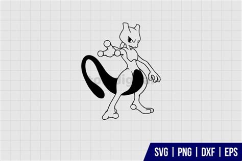 picture of mewtwo|mewtwo outline.